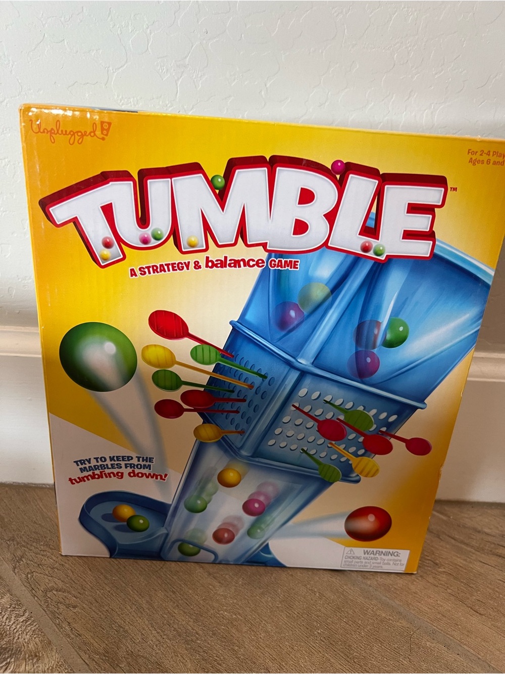 Pressman Tumble Marble Strategy Game NIB $15